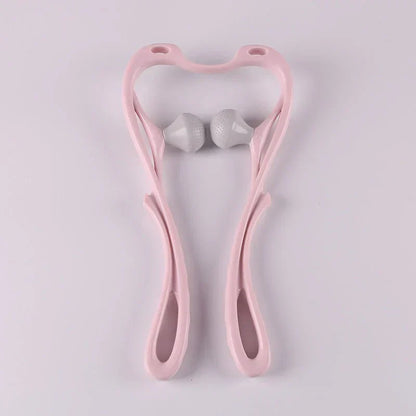 Neck Massager High Quality Multi-function Manual Relaxed Cervical Massager Pressure Relieve Double Ball Pressing Meridian Massager